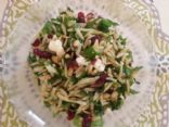 Orzo Salad with Spinach & Pine Nuts