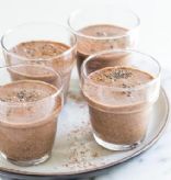 Overnight Chocolate Chia Seed Pudding (Adapted)