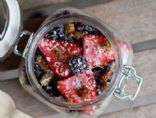 Overnight Coconut Oats with Chia Seeds