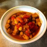 Pork and Chickpea Curry Stew
