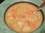Potato Leek Soup with White Beans & Thyme II
