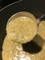 Potato broccoli soup
