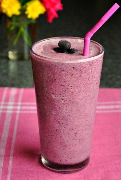 Protein Berry Smoothie Recipe | SparkRecipes
