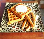 Pumpkin Waffles- one serving is per one waffle 
