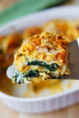 Pumpkin and Spinach Lasagna