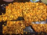 Pumpkinseed, Date and Tahini Bars