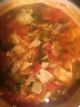 Quick veggie soup 