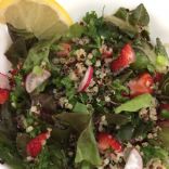 Romaine, Kale and Quinoa Salad