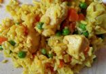 Saffron Rice Curry Chicken