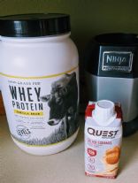 Salted Caramel Protein Shake