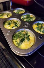 Sausage & Kale Egg Bakes