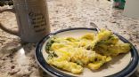 Scrabbled Spinach Eggs