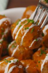 Slow-Cooker Buffalo Chicken Meatballs