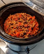 Slow Cooker Turkey Chili with Black Beans