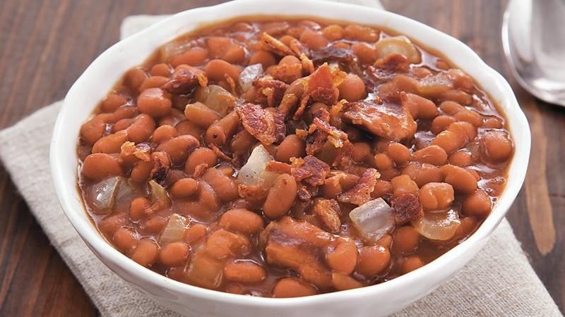 Slow cooker Beans Recipe | SparkRecipes