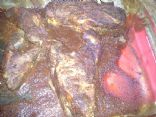 Slow cooker pork ribs