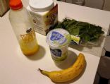 Smoothie with Banana & Spinach 