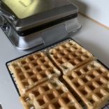 Sourdough belgian waffles