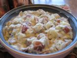 Southern Living's Blue Cheese and Green Onion Potato Salad, modified