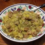 Spaghetti  Squash, Shrimp and Parmesan