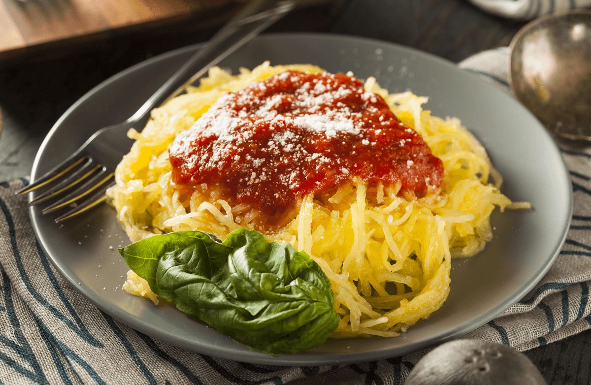 Spaghetti Squash Marinara 