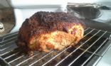 Spice crusted roast pork