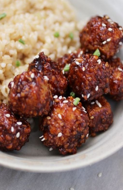 Spicy Korean Tofu Balls Recipe Sparkrecipes 5408