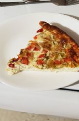 Spicy breakfast quiche