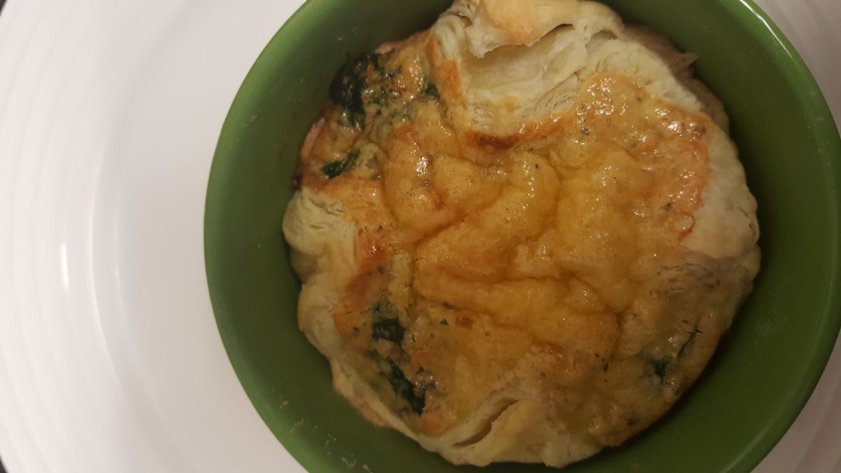 Spinach Artichoke Egg Souffle Recipe Sparkrecipes