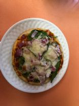 Spinach Pizza Pita