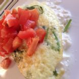 Spinach and egg white omelet 