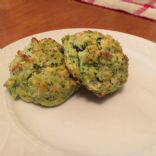 Spinach cheddar mini scones