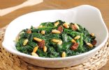Spinach with Golden Raisins and Pine Nuts