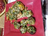 Stuffed mushrooms KETO hat_wright