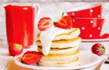 Sunday Morning Strawberry Pancakes