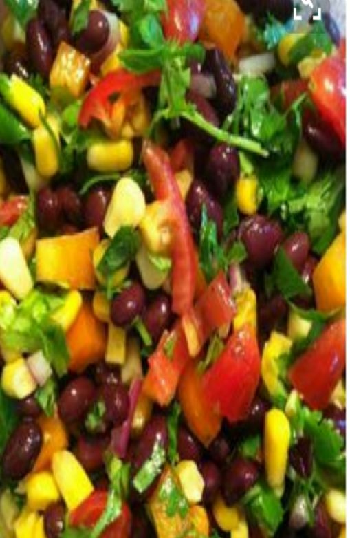 Sweet corn & black bean salad Recipe | SparkRecipes