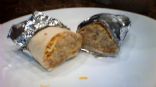 Taco bell triple melt burrito, variation