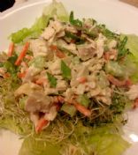 Tarragon Chicken Salad Lettuce Wraps