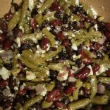 Three Bean and Feta Salad