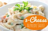 Three-Cheese Alfredo Sauce