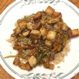 Tofu Stir Fry with vegetables 