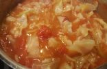 Tomato Cabbage & Rice Soup