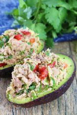 Tuna Stuffed Avocado