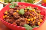 Turkey Chili with Corn and Black Beans
