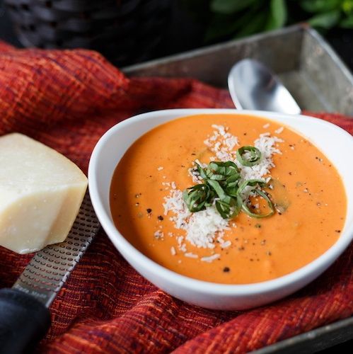 Tuscan Tomato Basil Bisque