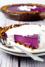 Vegan Purple Yam /Sweet potato cup size pie tarts
