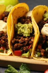 Vegan Taco Filling with soy and walnuts