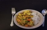 Vegetable Chickpeas Curry