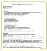 Vegetable Lasagna (no fricken' mushrooms ;-)