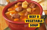 Vegetable Soup with Beef 